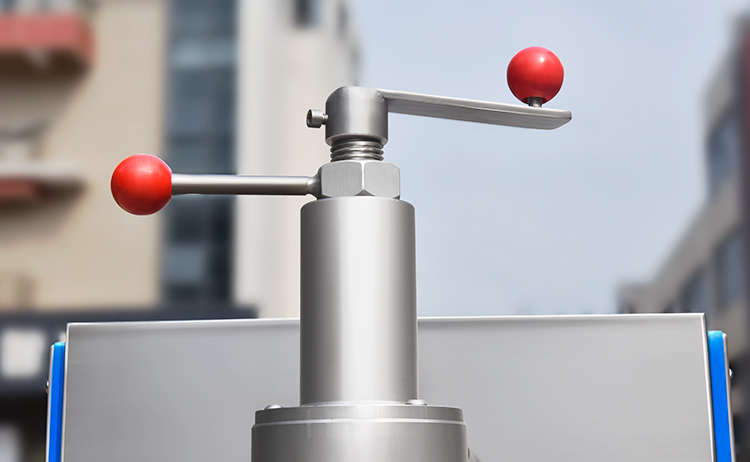 壓料螺旋桿結構