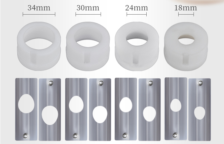 四種規(guī)格模具展示