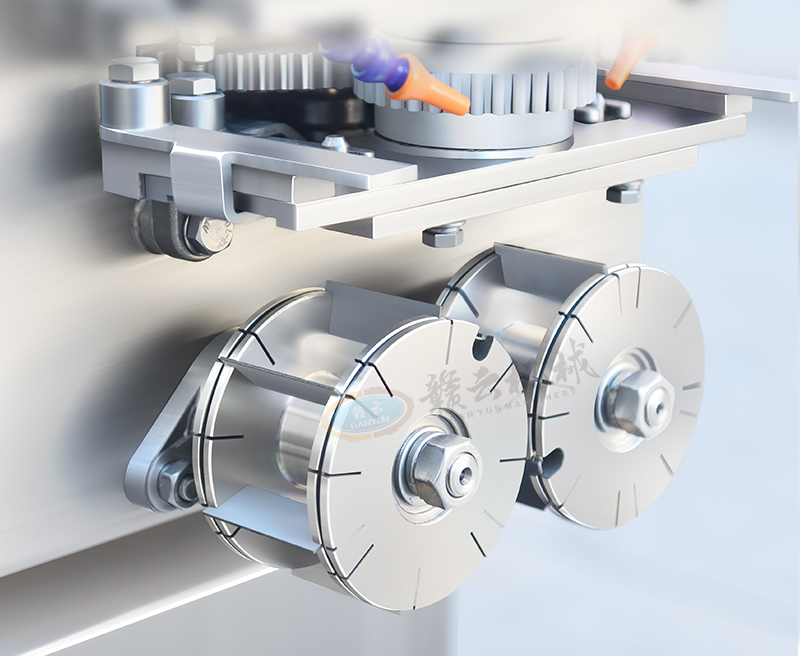 穩(wěn)定成型切料口